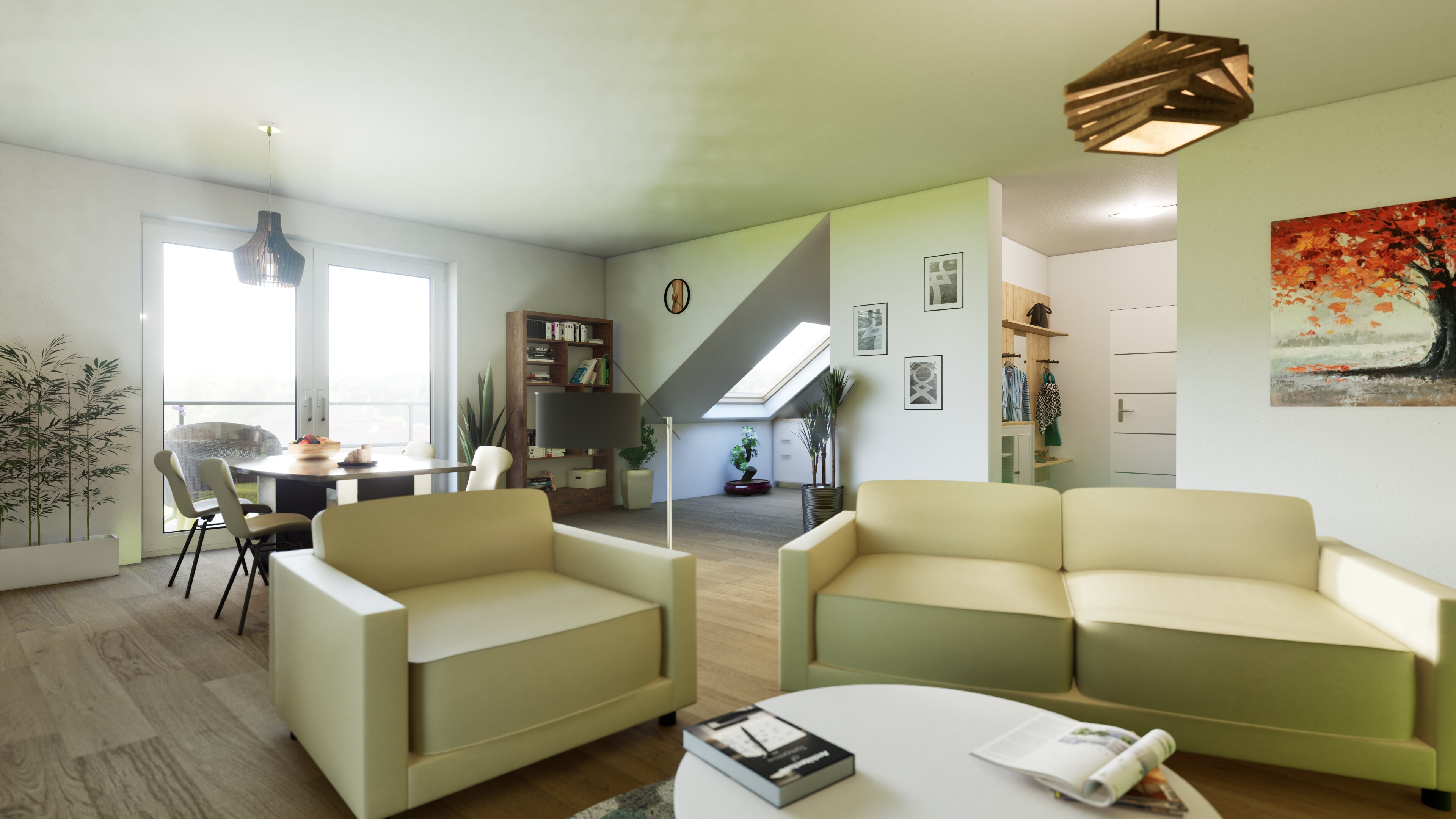 Dachgeschosswohnung Stadtgraben - Stadtquartier Kastellaun